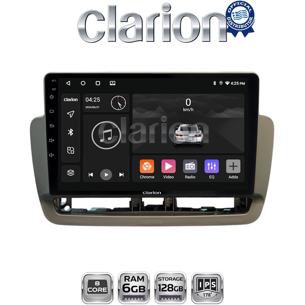 CLARION GL53346 Οθόνη OEM Multimedia Αυτοκινήτου για Seat Ibiza 2012 > 2015 (CarPlay/AndroidAuto/BT/GPS/WIFI/GPRS)