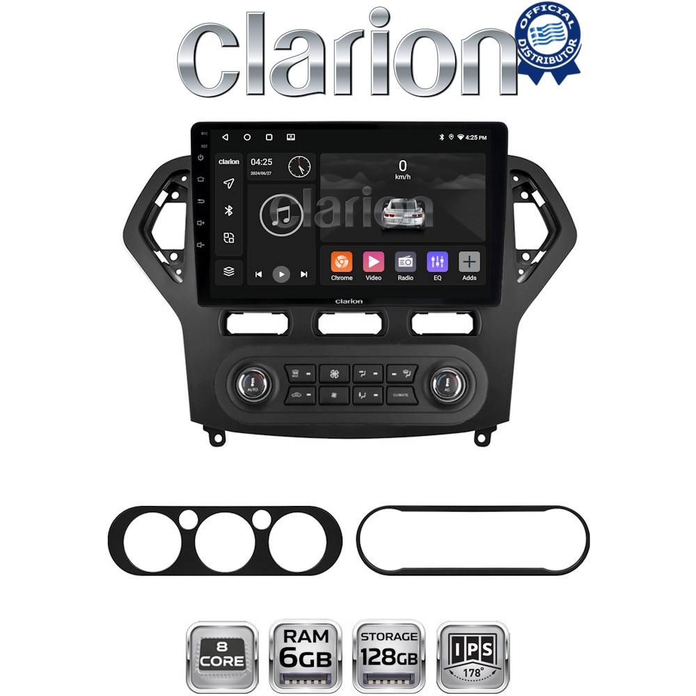 GL53367B CLARION GL53367B Οθόνη OEM Multimedia Αυτοκινήτου για FORD MONDEO 2007 > 2010 (CarPlay/AndroidAuto/BT/GPS/WIFI/GPRS) - Image 1