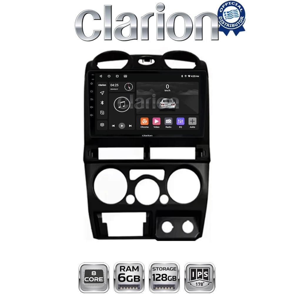 CLARION GL53425B Οθόνη OEM Multimedia Αυτοκινήτου για Isuzu D-Max 2008 > 2012 (CarPlay/AndroidAuto/BT/GPS/WIFI/GPRS)