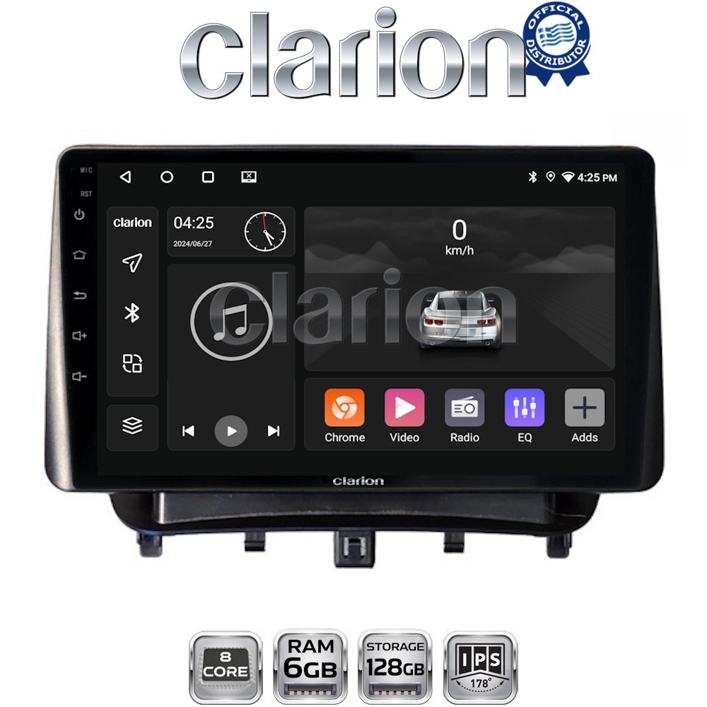GL53453 CLARION GL53453 Οθόνη OEM Multimedia Αυτοκινήτου για Ford Transit Courier 2014> (CarPlay/AndroidAuto/BT/GPS/WIFI/GPRS) - Image 1