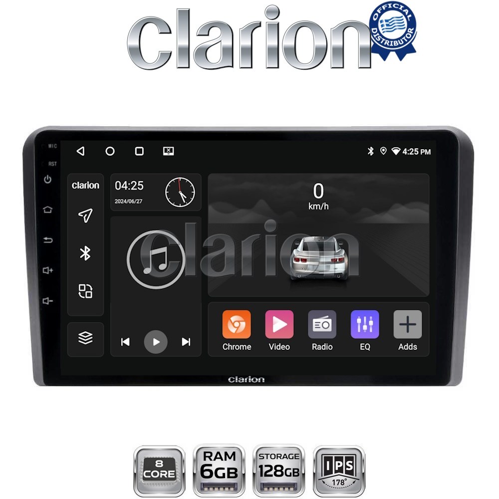 GL53480 CLARION GL53480 Οθόνη OEM Multimedia Αυτοκινήτου για VW All (CarPlay/AndroidAuto/BT/GPS/WIFI/GPRS) - Image 1
