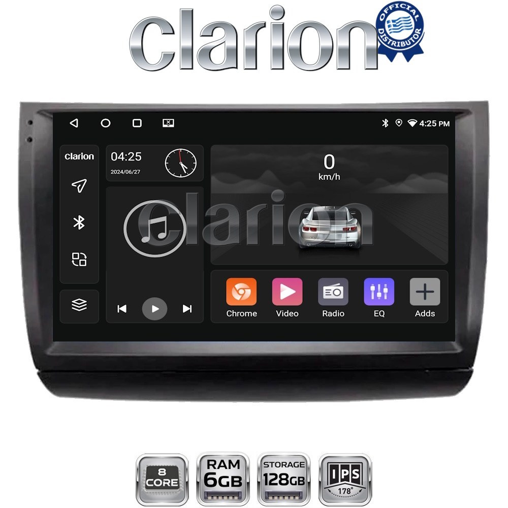GL53481 CLARION GL53481 Οθόνη OEM Multimedia Αυτοκινήτου για Toyota Prius 2002 > 2009 (CarPlay/AndroidAuto/BT/GPS/WIFI/GPRS) - Image 1