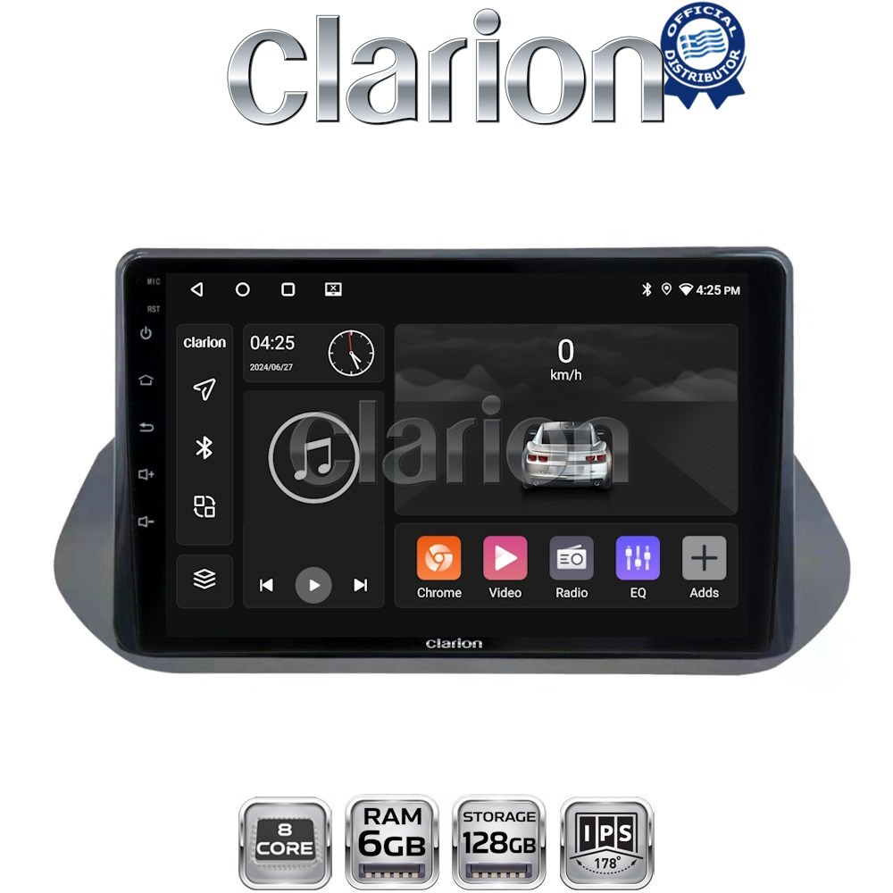 GL53483 CLARION GL53483 Οθόνη OEM Multimedia Αυτοκινήτου για Nissan Qashqai 2021> (CarPlay/AndroidAuto/BT/GPS/WIFI/GPRS) - Image 1