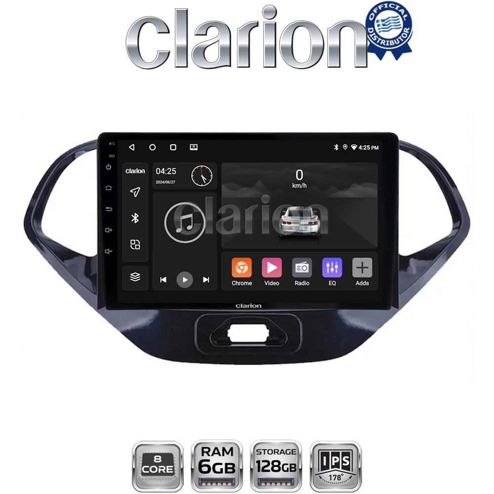 GL53499 CLARION GL53499 Οθόνη OEM Multimedia Αυτοκινήτου για Ford KA 2016 > (CarPlay/AndroidAuto/BT/GPS/WIFI/GPRS) - Image 1