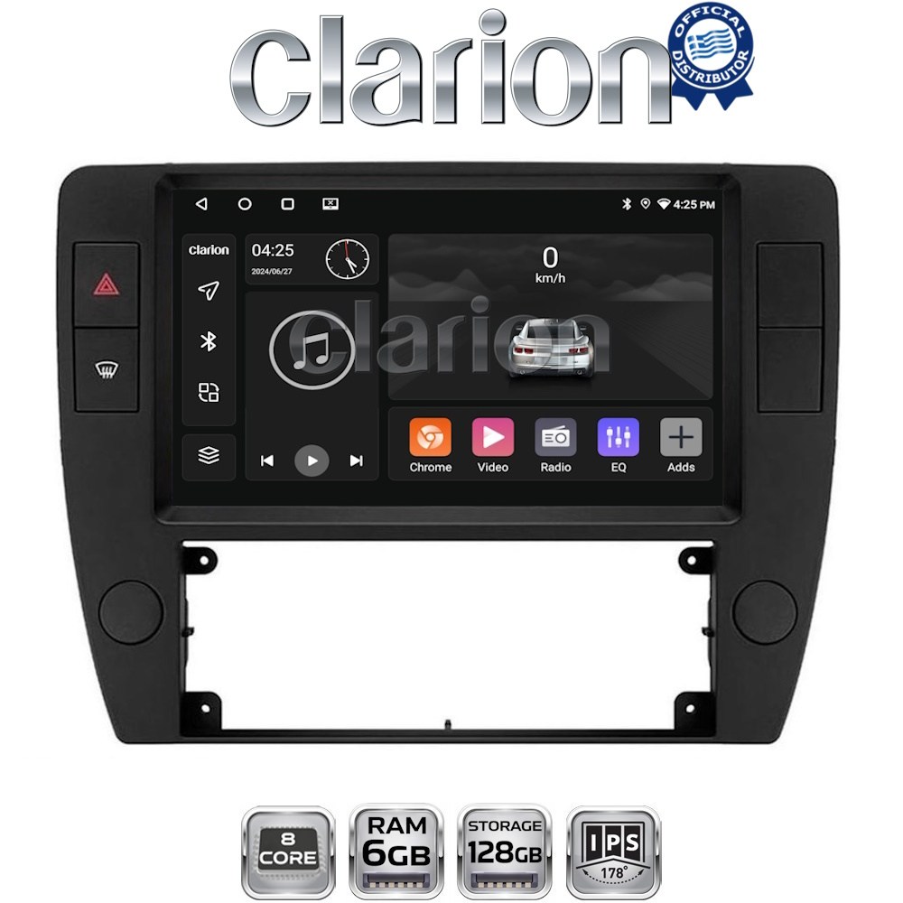 GL53501 CLARION GL53501 Οθόνη OEM Multimedia Αυτοκινήτου για VW Passat 2000 > 2005 (CarPlay/AndroidAuto/BT/GPS/WIFI/GPRS) - Image 1