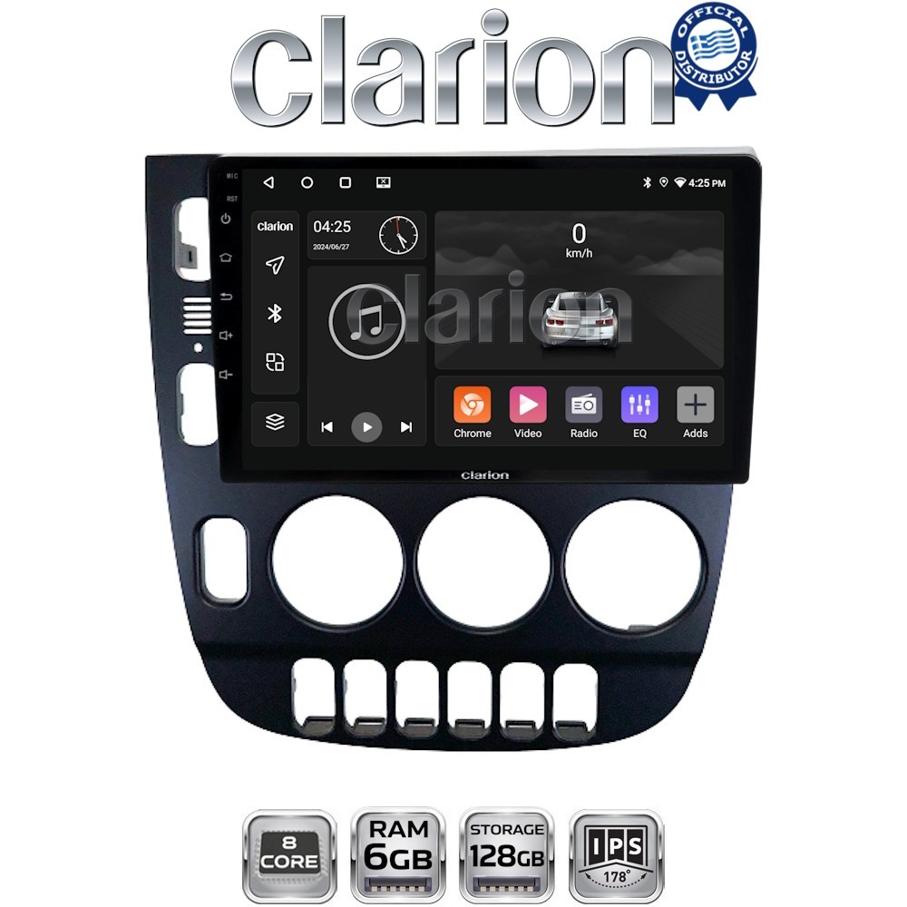 CLARION GL53506 Οθόνη OEM Multimedia Αυτοκινήτου για Mercedes ML W163 1998 > 2002 (CarPlay/AndroidAuto/BT/GPS/WIFI/GPRS)