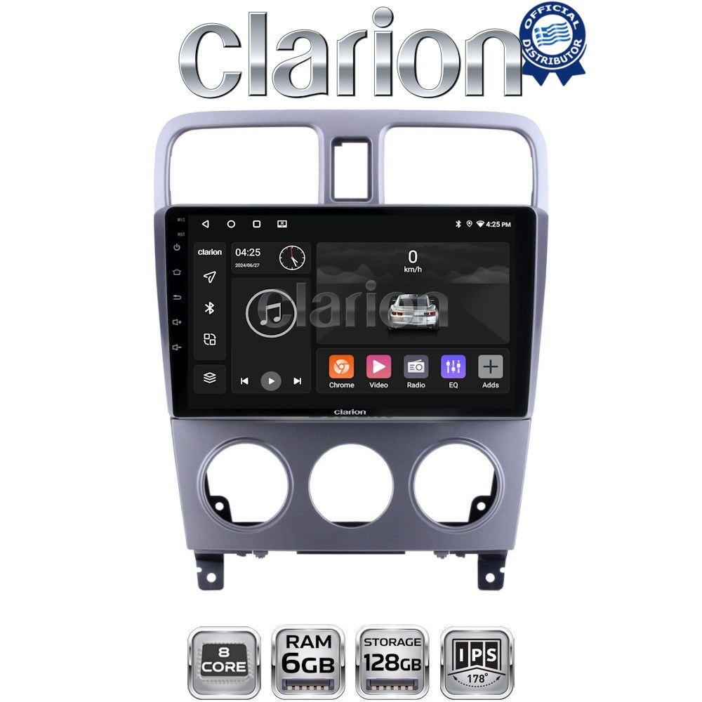 GL53526 CLARION GL53526 Οθόνη OEM Multimedia Αυτοκινήτου για SUBARU FORESTER 2002>2007 (CarPlay/AndroidAuto/BT/GPS/WIFI/GPRS) - Image 1