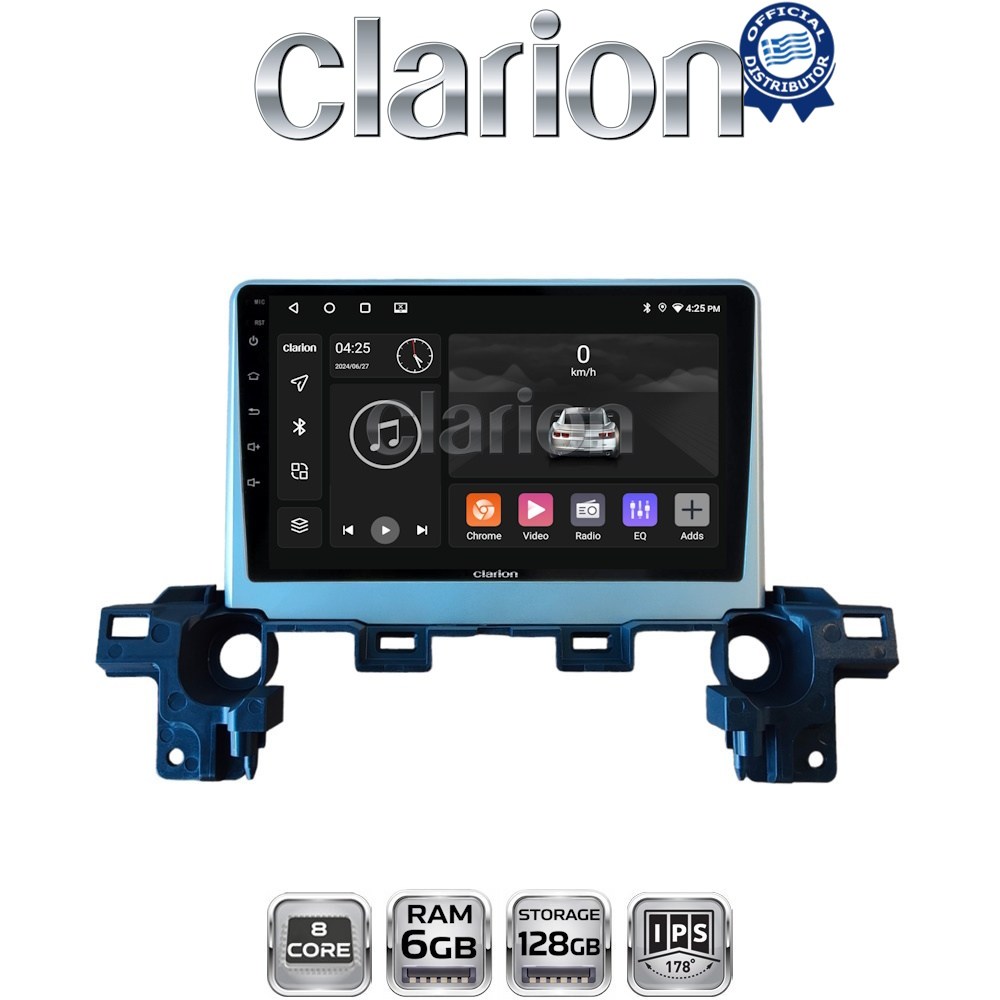 GL53538 CLARION GL53538 Οθόνη OEM Multimedia Αυτοκινήτου για Mazda CX-5 2018 > (CarPlay/AndroidAuto/BT/GPS/WIFI/GPRS) - Image 1