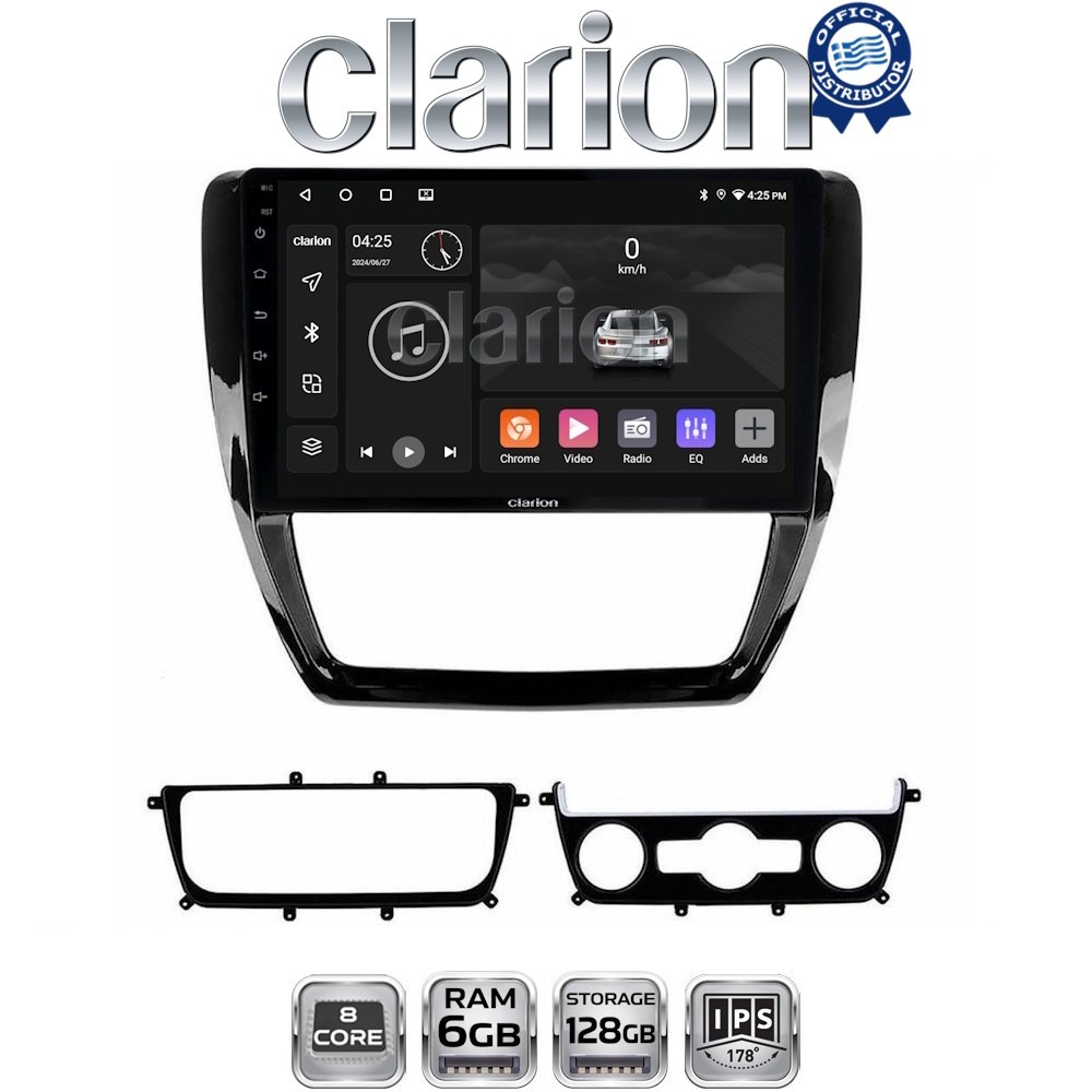 GL53552 CLARION GL53552 Οθόνη OEM Multimedia Αυτοκινήτου για VW Jetta 2011 > 2018 (CarPlay/AndroidAuto/BT/GPS/WIFI/GPRS) - Image 1