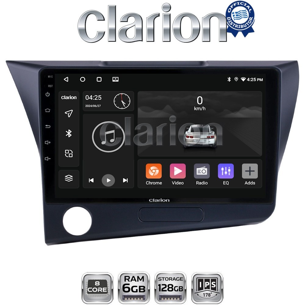 CLARION GL53629 Οθόνη OEM Multimedia Αυτοκινήτου για Honda CRZ 2010 > 2018 (CarPlay/AndroidAuto/BT/GPS/WIFI/GPRS)