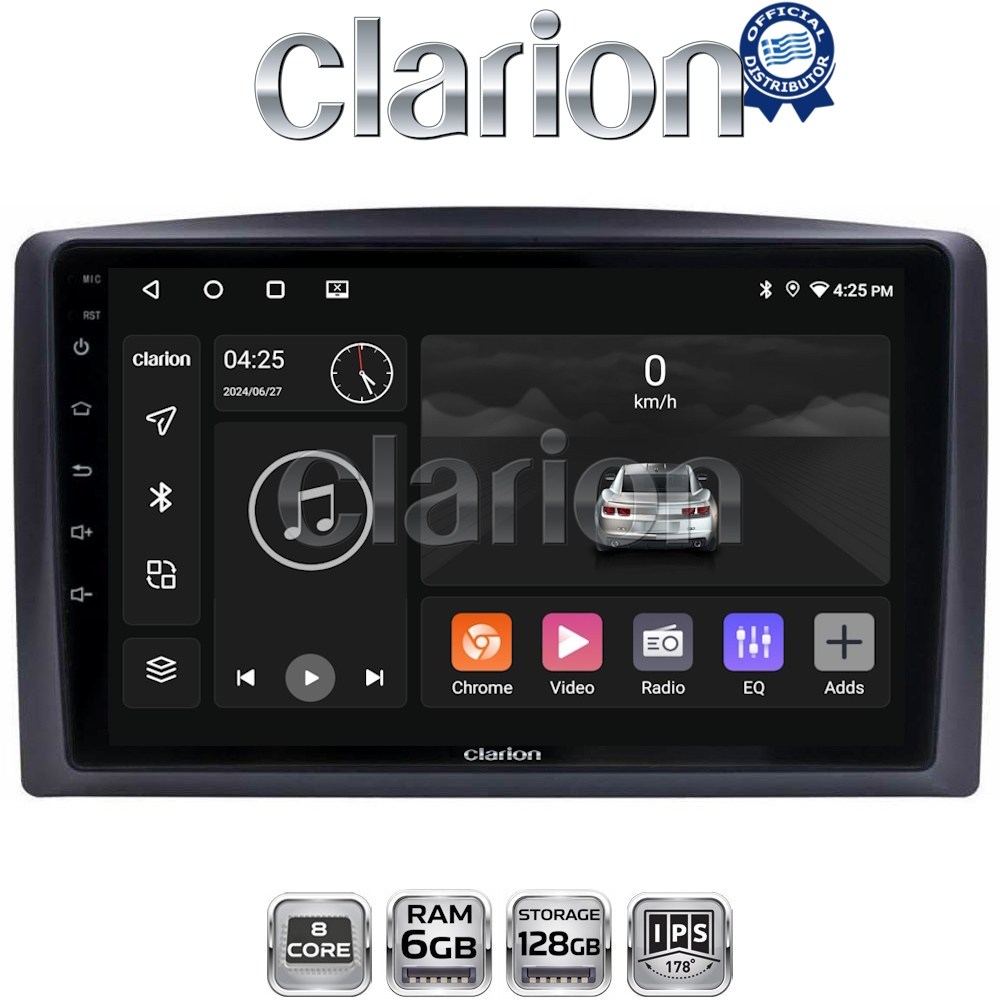 CLARION GL53665 Οθόνη OEM Multimedia Αυτοκινήτου για Mercedes Vito 2015 > (CarPlay/AndroidAuto/BT/GPS/WIFI/GPRS)