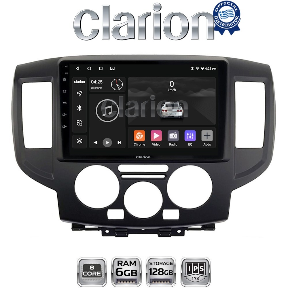 GL53685B CLARION GL53685B Οθόνη OEM Multimedia Αυτοκινήτου για Nissan NV200 2009 > (CarPlay/AndroidAuto/BT/GPS/WIFI/GPRS) - Image 1