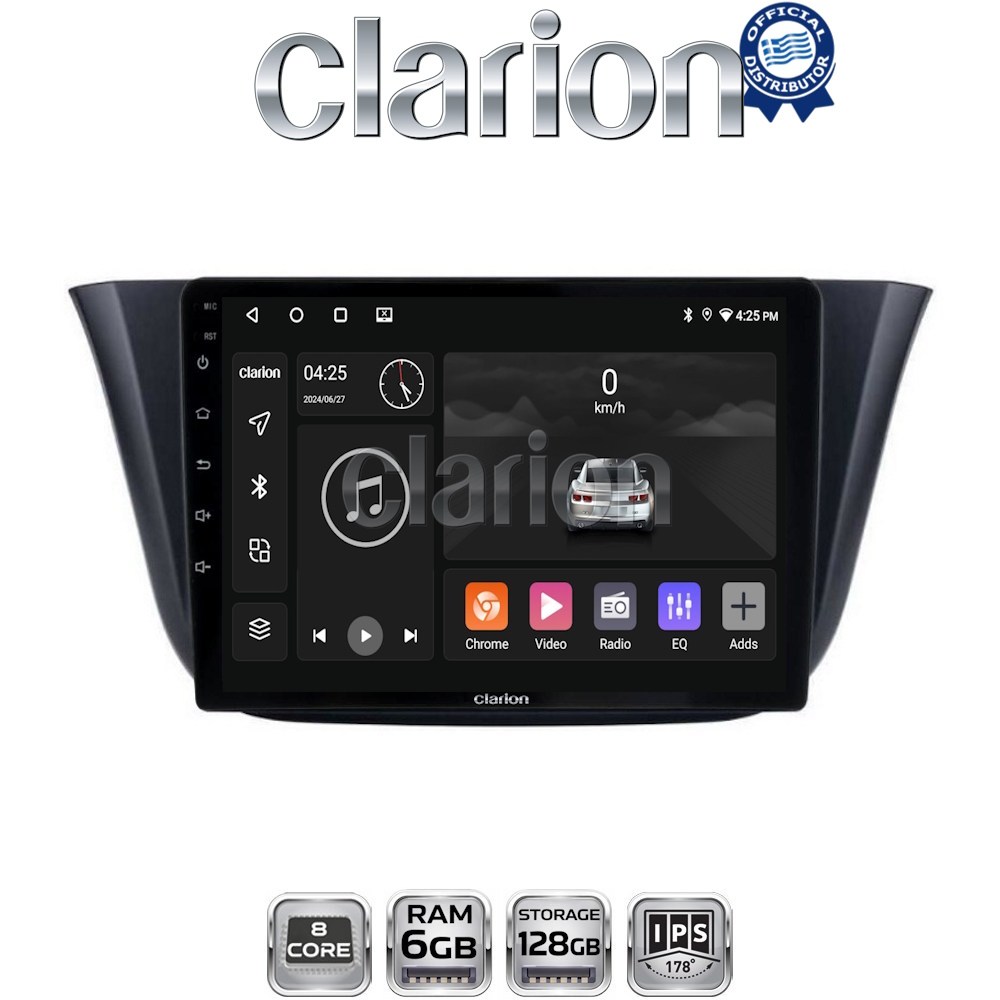 GL53690 CLARION GL53690 Οθόνη OEM Multimedia Αυτοκινήτου για Iveco Daily 2014 > (CarPlay/AndroidAuto/BT/GPS/WIFI/GPRS) - Image 1