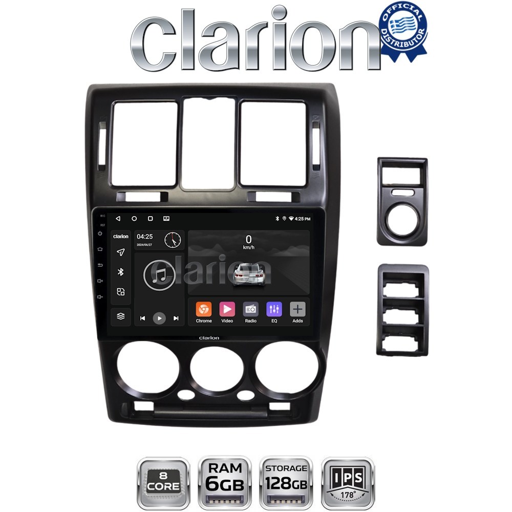 CLARION GL53719 Οθόνη OEM Multimedia Αυτοκινήτου για Hyundai Getz 2002 > 2013 (CarPlay/AndroidAuto/BT/GPS/WIFI/GPRS)