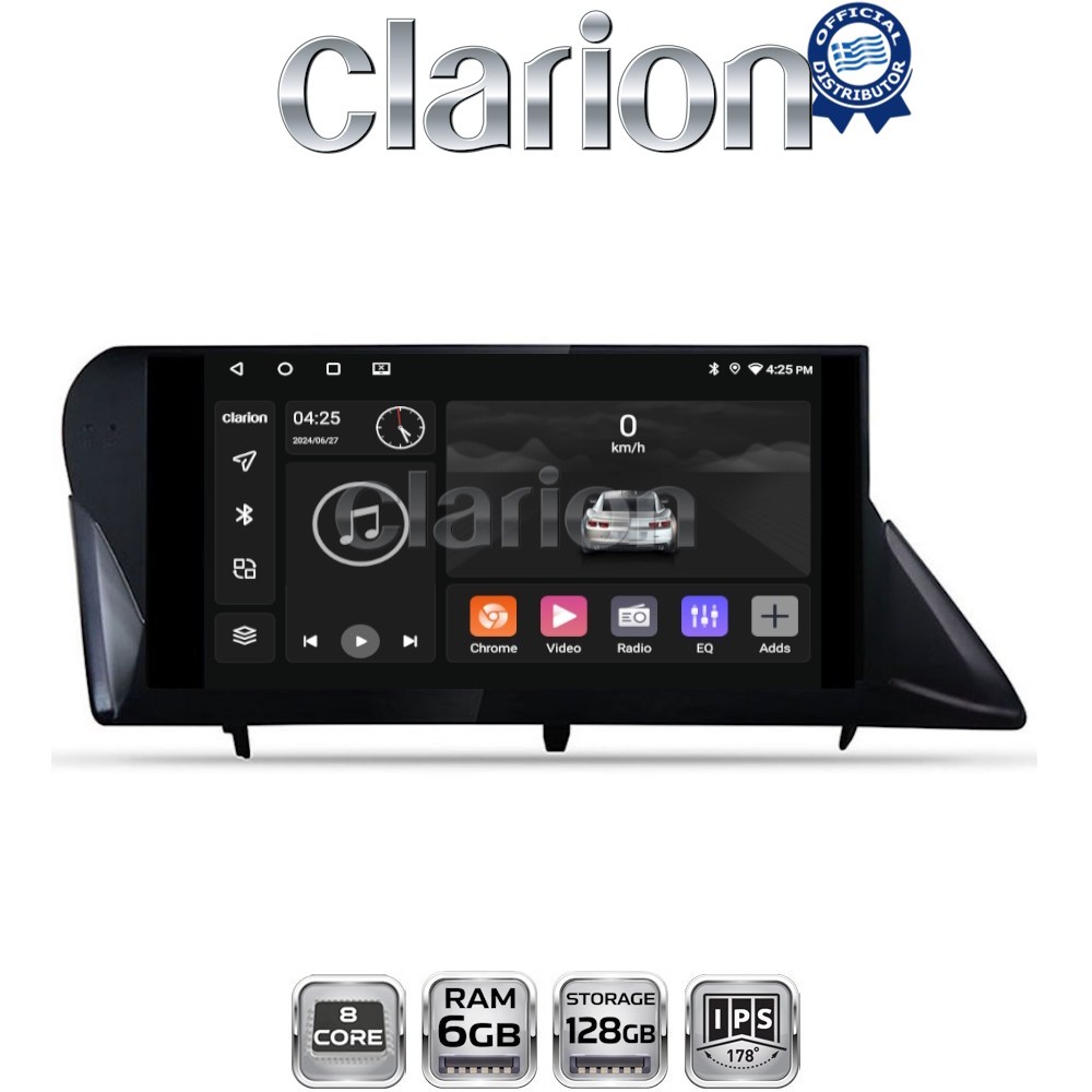 GL53800 CLARION GL53800 Οθόνη OEM Multimedia Αυτοκινήτου για LEXUS RX 2009 > 2014 (CarPlay/AndroidAuto/BT/GPS/WIFI/GPRS) - Image 1
