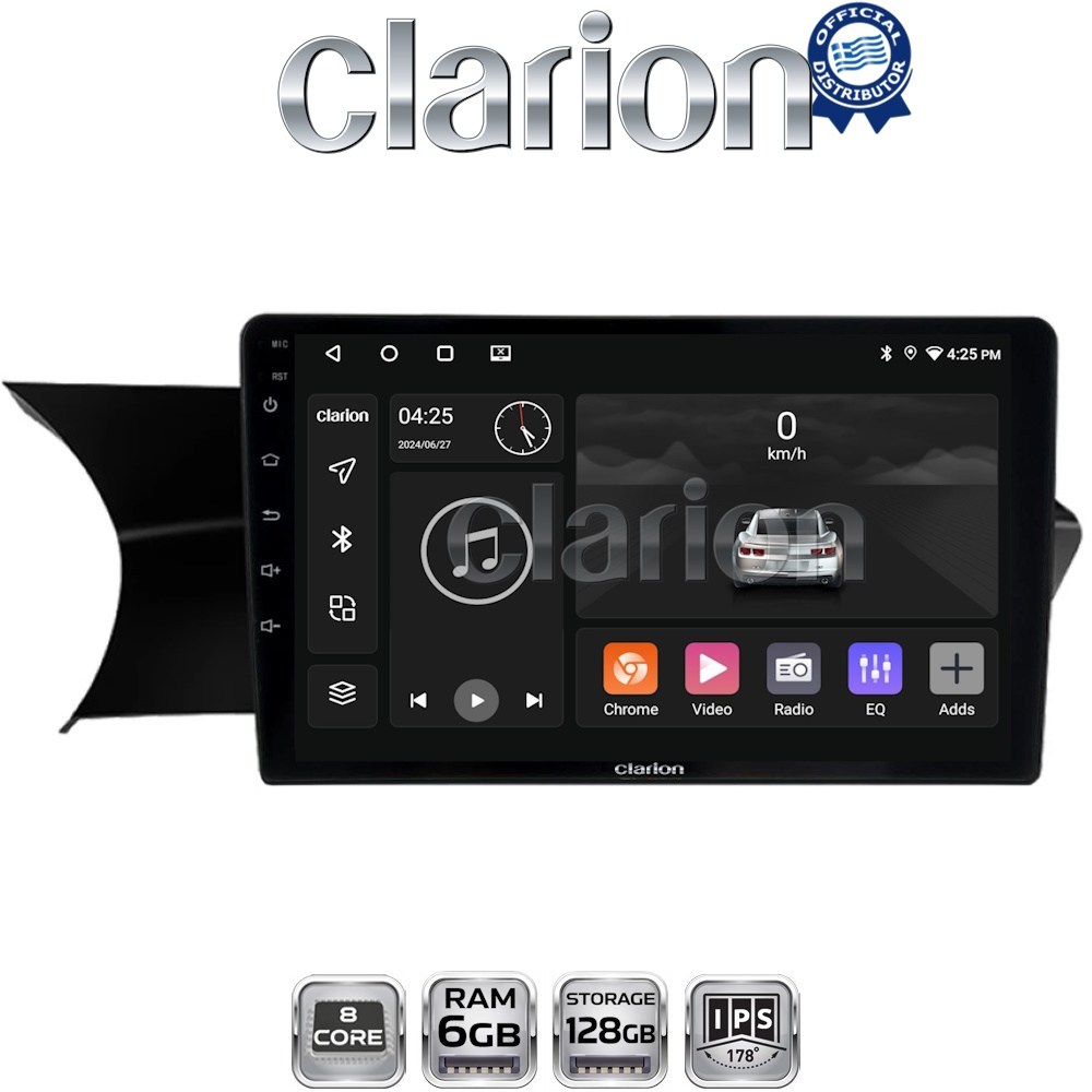 GL53824 CLARION GL53824 Οθόνη OEM Multimedia Αυτοκινήτου για Mercedes W204 facelift 2012 > 2015 (CarPlay/AndroidAuto/BT/GPS/WIFI/GPRS) - Image 1