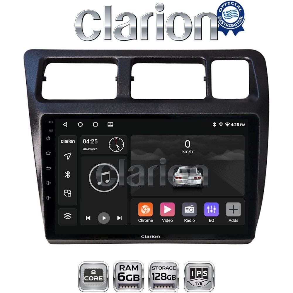 GL53910 CLARION GL53910 Οθόνη OEM Multimedia Αυτοκινήτου για Toyota Corolla 1992 > 1997 (CarPlay/AndroidAuto/BT/GPS/WIFI/GPRS) - Image 1