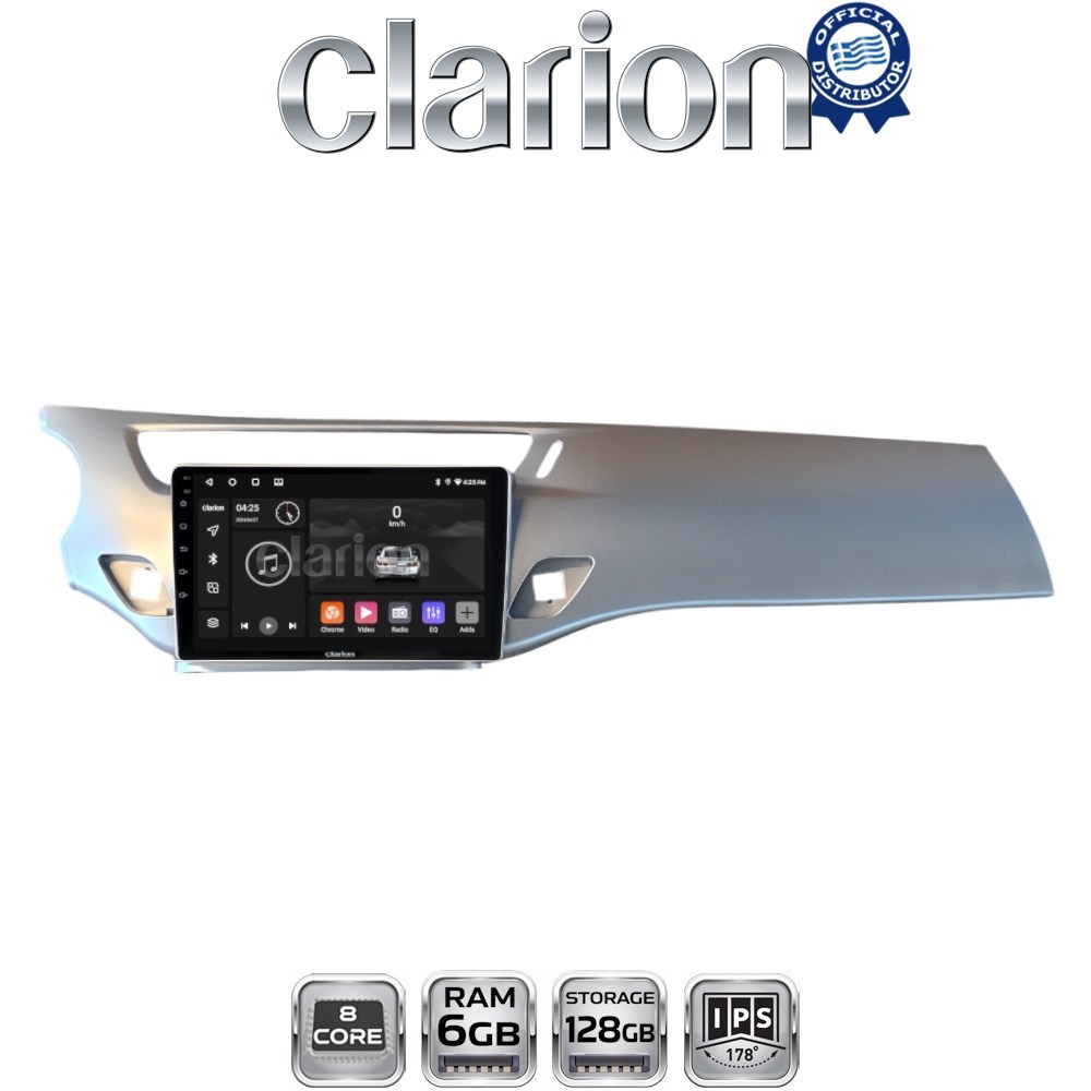 CLARION GL53940S Οθόνη OEM Multimedia Αυτοκινήτου για Citroen C3 DS3 2009 > 2016 (CarPlay/AndroidAuto/BT/GPS/WIFI/GPRS)