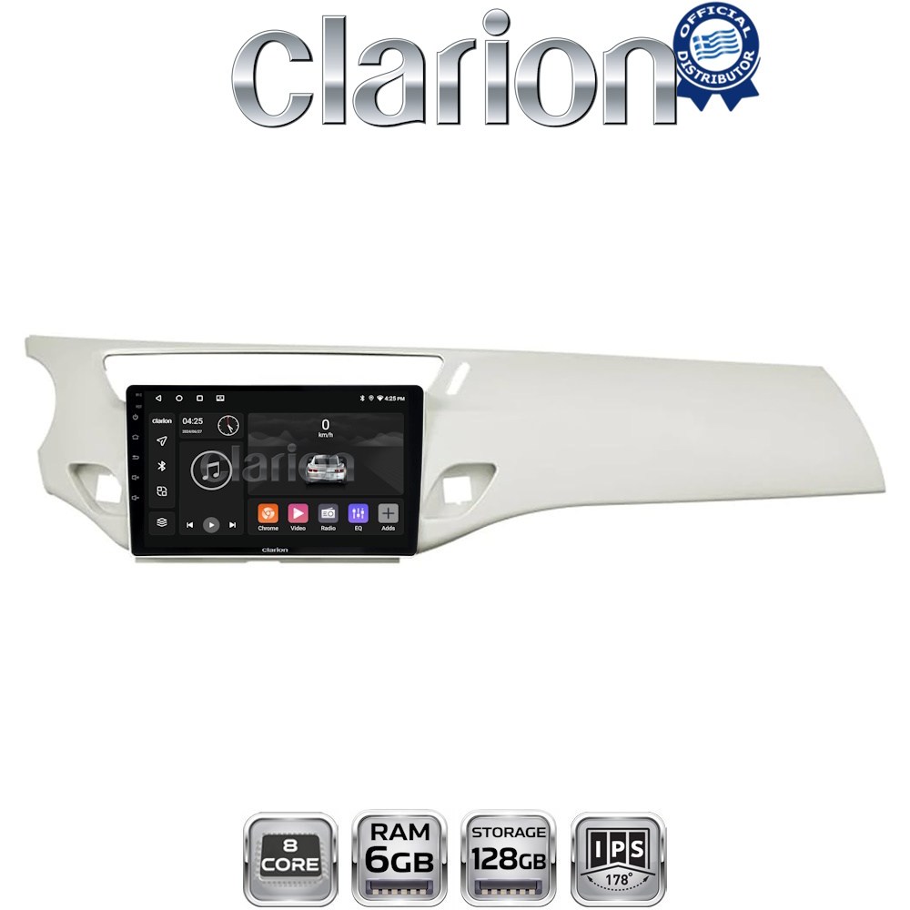 GL53940W CLARION GL53940W Οθόνη OEM Multimedia Αυτοκινήτου για Citroen C3 /DS3 2009 > 2016 (CarPlay/AndroidAuto/BT/GPS/WIFI/GPRS) - Image 1