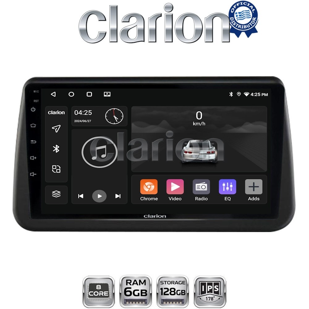 CLARION GL53962 Οθόνη OEM Multimedia Αυτοκινήτου για Opel Meriva 2010 > 2017 (CarPlay/AndroidAuto/BT/GPS/WIFI/GPRS)