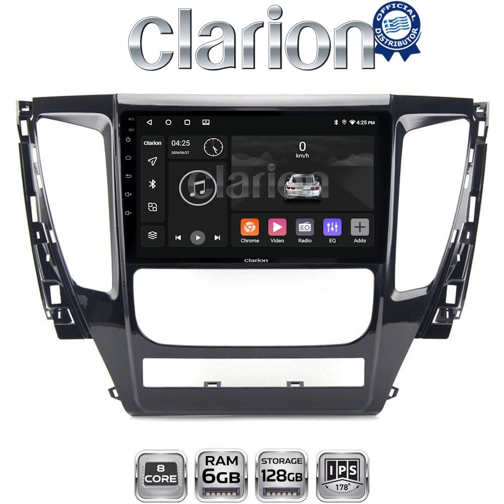 CLARION GL53992 Οθόνη OEM Multimedia Αυτοκινήτου για Mitsubishi Pajero 2014> (CarPlay/AndroidAuto/BT/GPS/WIFI/GPRS)