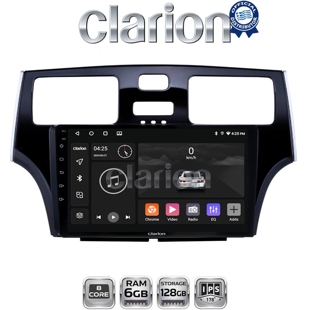 GL53993 CLARION GL53993 Οθόνη OEM Multimedia Αυτοκινήτου για Lexus ES 2001 > 2007 (CarPlay/AndroidAuto/BT/GPS/WIFI/GPRS) - Image 1