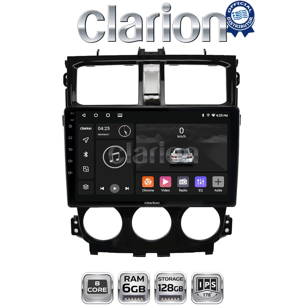 GL53995 CLARION GL53995 Οθόνη OEM Multimedia Αυτοκινήτου για Mitsubishi Colt 2013 > (CarPlay/AndroidAuto/BT/GPS/WIFI/GPRS) - Image 1