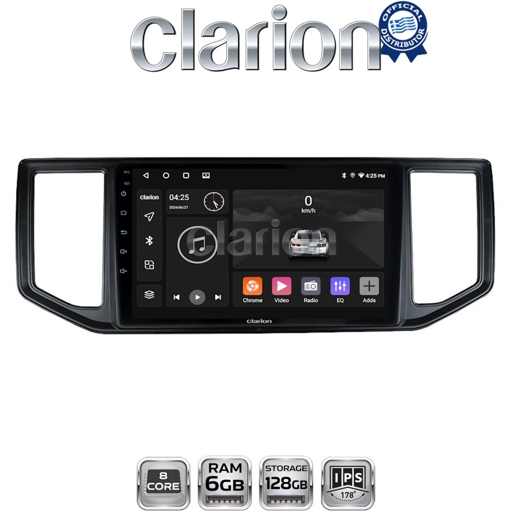 GL53997 CLARION GL53997 Οθόνη OEM Multimedia Αυτοκινήτου για VW CRAFTER 2017 > 2021 MAN TGE 2017 > (CarPlay/AndroidAuto/BT/GPS/WIFI/GPRS) - Image 1