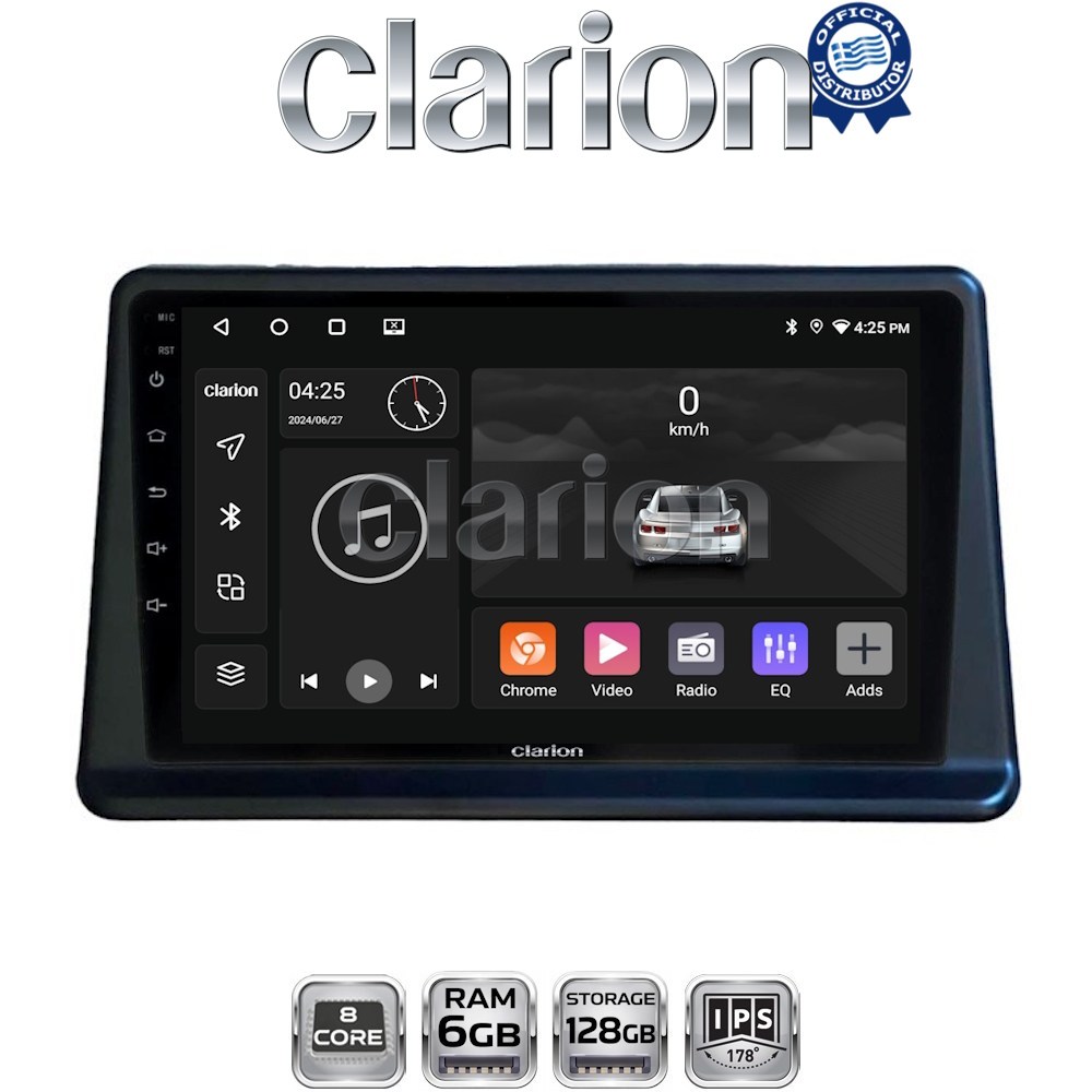 CLARION GL53998 Οθόνη OEM Multimedia Αυτοκινήτου για Mitsubishi Pajero 1996 > 2003 (CarPlay/AndroidAuto/BT/GPS/WIFI/GPRS)