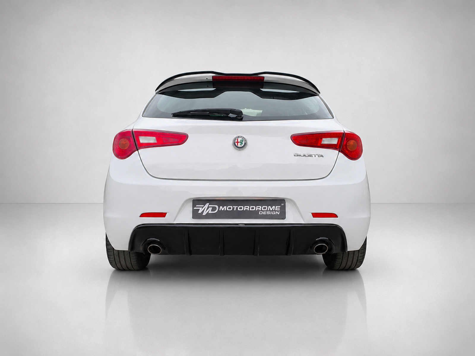 K166-001_1 Πίσω Διαχύτης Alfa Romeo Giulietta (Εξάτμιση L+R) - Image 1