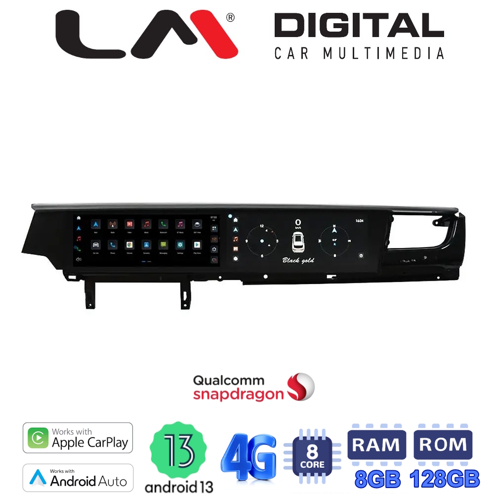 LM Digital - LM JFK1823 DUAL Οθόνη OEM Multimedia Αυτοκινήτου για Porsche Macan 2010 > 2016 με σύστημα PCM3.0/PCM3.1 χωρίς το εργοστασιακό σύστημα. (CarPlay/AndroidAuto/BT/GPS/WIFI/GPRS)