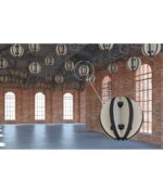 Audiodesigner Radial Sphere Black Ηχοαπορροφητικά Πάνελ Πολυεστέρα Σφαίρα 500 mm (2 Τεμάχια) - Image 4